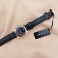 Tomi watches authentic brand watch waterproof watch women's day-to-date leather strap watch 30mm dial. 