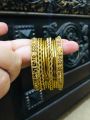 Very Beautiful Bangles One Carrat Gold Bangles set Chori jewellery for Girls😊Low Stock. 
