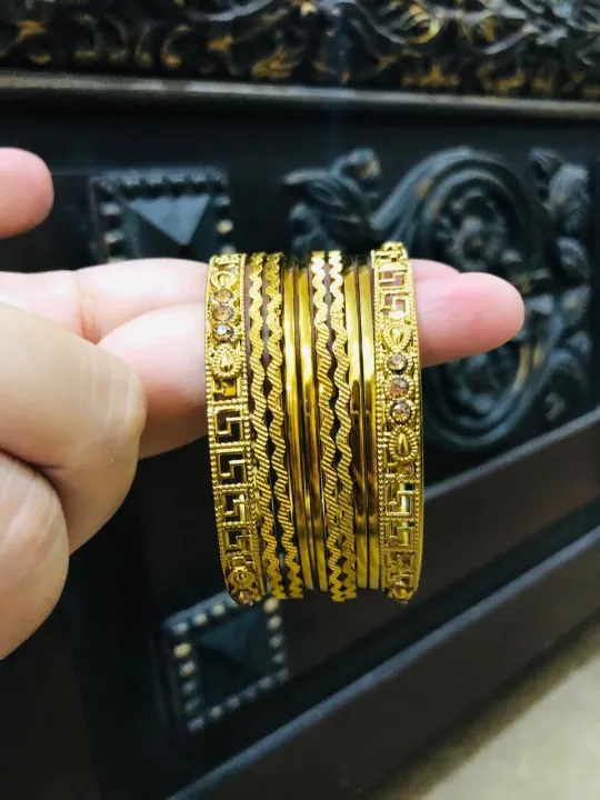 Very%20Beautiful%20Bangles%20One%20Carrat%20Gold%20Bangles%20set%20Chori%20jewellery%20for%20Girls%F0%9F%98%8ALow%20Stock%20-%20Image%204