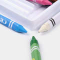 Jumbo Triangle Crayon 12 Color Easy Grip And Non Rolling Due To Triangular Shape For Girls And Boys. 