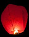 Sky lantern. 