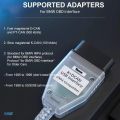 INPA K+CAN K+DCAN Connecting Automotive Code Cable Scanner with Switch OBD2 USB Interface for BMW Diagnostic Tools. 