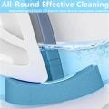 24PCS Disposable Toilet Brush Refills Upgraded 3 Layer Foam Cleaning Sponges Heads for Toilet Bathroom Bowl Cleaner Supplies.