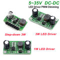 1W 3W 5-35V LED Driver 350mA 700mA PWM Dimming DC to DC Step-down Constant Current module. 