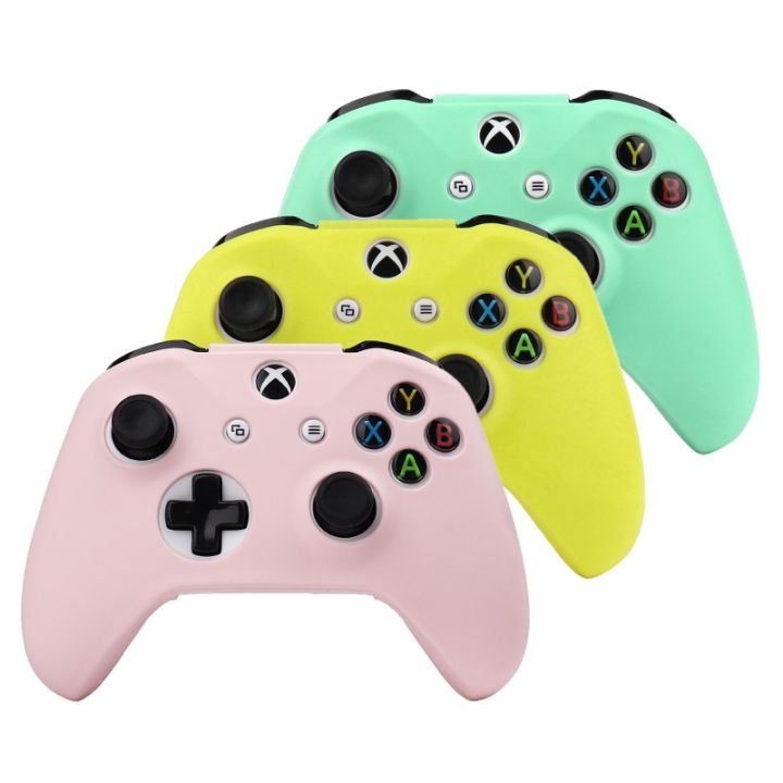 Soft Silicone Protective Case For Xbox One S Controller Skin Gamepad Cover Games Accessories for Xbox One X Joystick Cases