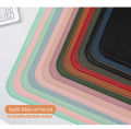 white mousepad Portable Mouse pad large Gaming Waterproof Non-slip PU Suede Desk Mat Computer Keyboard desk pad Mats.