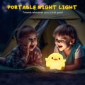 DoDo Duck Night Light Cute Duck Silicone Dimmable Nursery Nightlight Rechargeable LED Bedside Lamp Baby Bedrooms Living Room. 