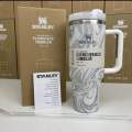 Stanley-Quencher H2.0 FlowState Stainless Steel 40 Oz Vacuum Insulated Cup, Tumbler, Mug for Hot and Cold both With Lid and Straw, Mug Travel Cup Insulated. 