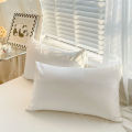 KDJEIKZ Hotel Equivalent 3pcs Brushed Solid Color Duvet Cover, Cover*1+Pillowcases*2, Polyester Fabric, All Season Bedding.