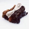 Waxed Waterproof Leather Shoelace Flat Shoelaces 6mm Width Boots Oxford Shoe Laces Shoe Accessorie 60/80/100/120/140/180cm 1Pair. 