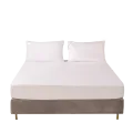 Waterproof Mattress Protector, Breathable Noiseless Mattress Topper, Bed Smooth Jersey Mattress Cover Fully Fitted Sheet. 