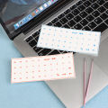 [Korean Language] Tear-Off Film Keyboard Sticker Desktop Laptop Key Sticker Single Film Universal Transparent Engraving Sticker. 