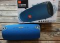 JBL Xtreme Portable Bluetooth Speaker with 10,000mAh Battery, Splashproof Design, Noise Cancelling Speakerphone, Available in Black, Blue, and Red. 