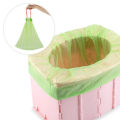 Portable Folding Toilet For Women Men Keep The Environment Clean For Kids Children Camping Hiking Travel. 