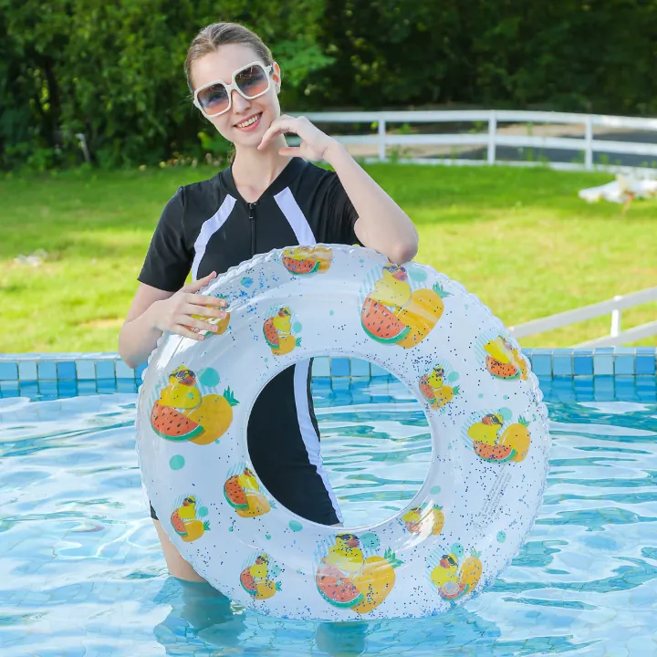 1%20Pc%20Duck%20Pattern%20Inflatable%20Swim%20Ring,%20Pool%20Float,%20Water%20Sports%20Float%20Ring%20for%20Lake,%20Pool%20and%20Beach%20Party%20Floating%20Fun%20-%20Image%202