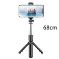 Live Streaming Mobile Phone Holder Selfie Stick Phone Holder Portable Retractable Tripod With Selfie light For IPone 14 Huawei. 