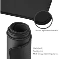 Full black mouse pad large 90x40 cm thick 2 mm gaming pad suitable for computer. 