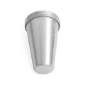 Hania s mould Aluminium Kulfi Mould/Qulfi Maker (Pack of 12)Kulfa Mold steel silver Ice Cream Maker Popsicles. 