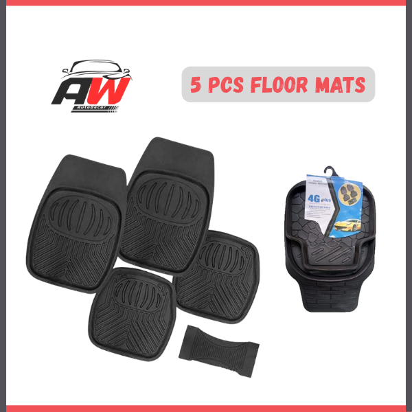Honda Civic 2006–2025 Universal 5Pcs PVC Rubber Car Floor Mats ...