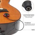 Plastic+Metal Guitar Pickup - Easy Install Piezo Contact Microphone for Violin & Guitar Professional Clip-on Pickup Guitar Parts. 