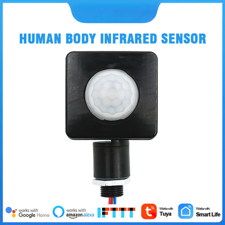 Mini Body Motion Infrared Sensor Ultra-thin LED Flood Light PIR Motion ...