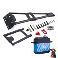 RC Winch/Serve Rescue Truck Tow Truck Crane Arm Wrecker DIY Tool 1/10 Crawler Car Axial SCX10 D90 TRX4 Capra LCG Chassis Part.