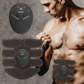 Electric Wireless Muscle Stimulator EMS 8 Pack Abdominal ABS Stimulator Fitness Body Slimming Massager.