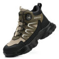 New Safety Boots Men Work Indestructible Shoes Sneakers Steel Toe Protective Boots Anti-smash Anti-puncture Work Tactical Boots. 