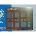 Kocu multiple objective BGA Rebeling Stencil 0.3/0.35/0.4/Parallel/45 degree hole 0.5mm direct heat template Solder Rework Net. 