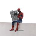 Hasbro Marvel Spider Man Superhero Spiderman 7-9cm Action Figure Spider-Man Anime Collection Mini Toys Model Children Gift. 