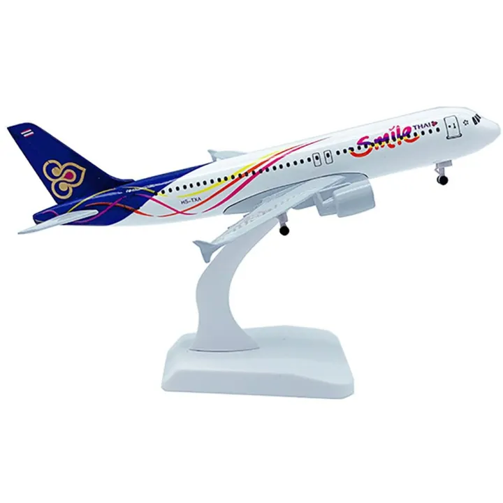 Thai Smile Airways Airbus A320-200  20cm High Quality Display Model With Stand