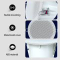 3 Inch 10W wall Ceiling Speakers 8 ohm Impedance Full Range Stereo Sound Embedded Passive Speakers home Background Music System. 