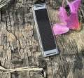 Mobile Phone Holder Back-Mounted Rainbow Belt Breathable Foldableing Portable Holder with Lanyard Ring Three-In-One Ring Holder.