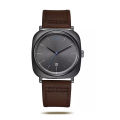 TOMI Watch for Men Leather Strap Quartz Watch Business Casual Style Multiple Colors Model T084. 