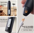 USB Rechargeable Handheld Egg Beater 3 Speeds Electric Milk .. 