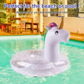 1PC Unicorn Shaped Pool Floats, Adult Summer Thick Swimming Ring, Suitable For Summer Pool Party Armpit Ring.. 