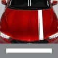 Car Hood Sticker Bonnet Decoration Graphics Stripes Decor Decal Auto Accessories Universal For VW Tesla Skoda Volvo Suzuki Seat. 