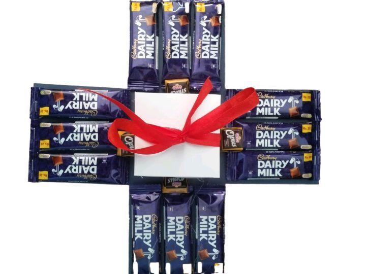 chocolate%20gift%20box%202%20layers%20with%208%20Giggle%20opus%20chocolate%20and%2012%20Cadbury%20dairy%20milk%20chocolates%20and%20ribbon%20-%20Image%204