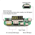 18650 Charging Board Dual USB 5V 2.4A Mobile Power Bank Module 186 50 Lithium Battery Charger Board Circuit Protection. 