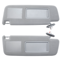 Sun Visor For Toyota Land Cruiser J12 2002-2009 For Prado LC120 2003-2009 Driver Passenger Side with LED Lamp 74310-6A020. 