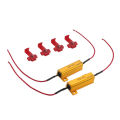ANGRONG 2x 50w 6 ohm Load Resistors LED HeadLight Fog Light Daytime DRL Canbus No Error DRL Wiring Canceller Decoder. 