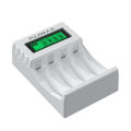 PUJIAMX AA/AAA Rechargeable Battery Charger LCD Display Portable Adapter USB Cable TypeC Batteries Interface Fast Charging Tool. 