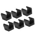 Fishing Rod Holder Plastic Billiards Pool Single Holder Rod Organizer Carrier Accessory.