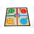 2 In 1 Magnetic Ludo x Tic Tac Toe Board Game - Ludo Board Game-Tic Cross Board Game- Big Size Magnetic Ludo- Board Games For Kids. 