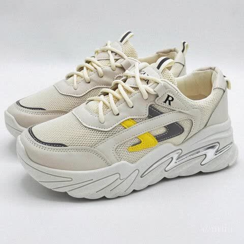 Jaf Spot Women's Thick Sole Sneakers Fashion Chunky Sole Sports Joggers High Heel Casual vulcanize Shoes for Girls