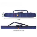 Yellow Canvas Fishing Rod Bag Light Fishing Storage Bag Fishing Tackle Bag Umbrella Bag Large Capacity Fishing Tackle Bag 1pcs. 