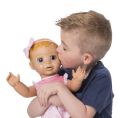 Interactive Luvabella Baby Doll with Blonde Hair, Realistic Expressions, and Movement. 