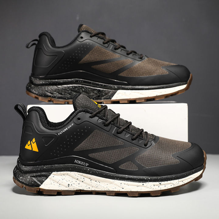 HIKEUP%20Men's%20Hiking%20Trail%20Running%20Shoes%20Breathable%20Hiking%20Sport%20Trail%20Male%20Comfort%20Trekking%20Running%20Sneakers%20-%20Image%204