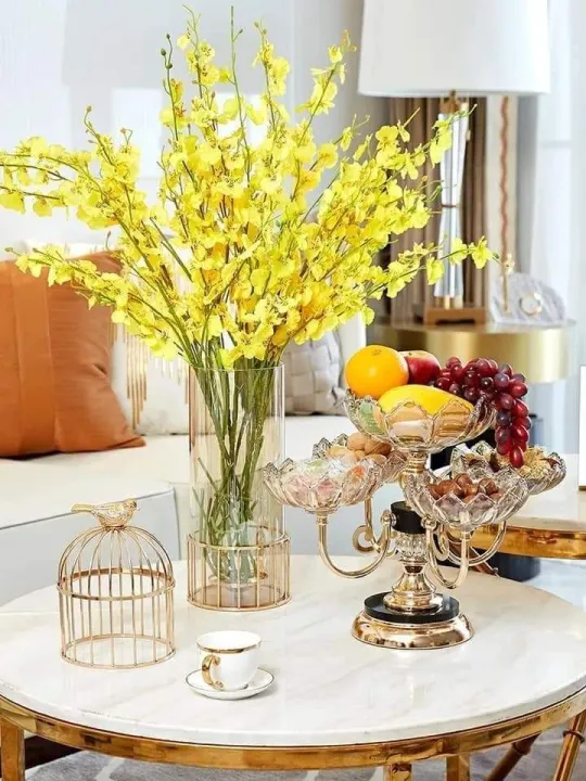 Rotating%20Dry%20Fruit%20Plate%20Rack%20Fruit%20plate%20living%20room%20household%20modern%20creative%20tea%20table%20light%20luxury%20-%20Image%204