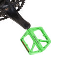 Double DU Bearing Ultralight Bike Pedals with Reflector Mountain Road Bike Flat Pedals Bicycle Platform Pedals for Night Riding. 